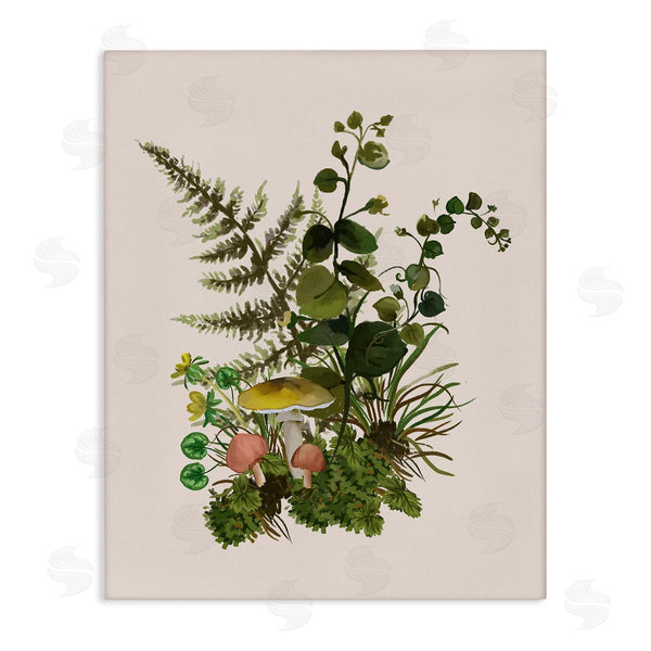 stupell industries House of Rose | Botanical Nature Mushroom Sprigs Wall Art
