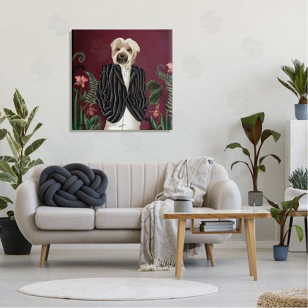 Stupell Industries House Of Rose | Chic Fashion Dog Fancy Blazer Outfit Trendy Animal Wall Art