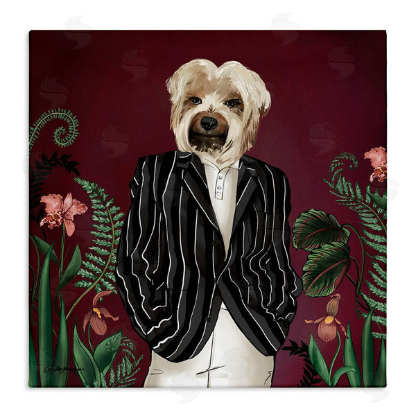 stupell industries House of Rose | Chic Fashion Dog Fancy Blazer Outfit Trendy Animal Wall Art