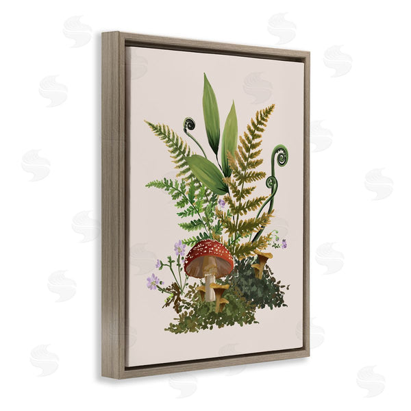Stupell Industries House Of Rose | Cottage Mushroom Woodland Plants Wall Art