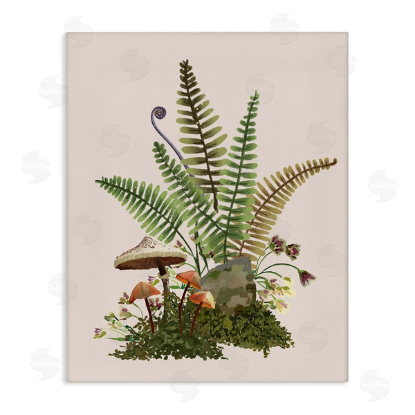 stupell industries House of Rose | Forest Botanical Mushroom Sprouts Wall Art