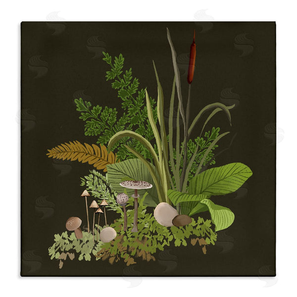stupell industries House of Rose | Forest Botanicals Plants Ferns Mushrooms Sprouting Wall Art