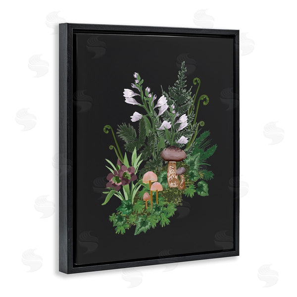 Stupell Industries House Of Rose | Forest Plants Blooming Mushrooms Wall Art