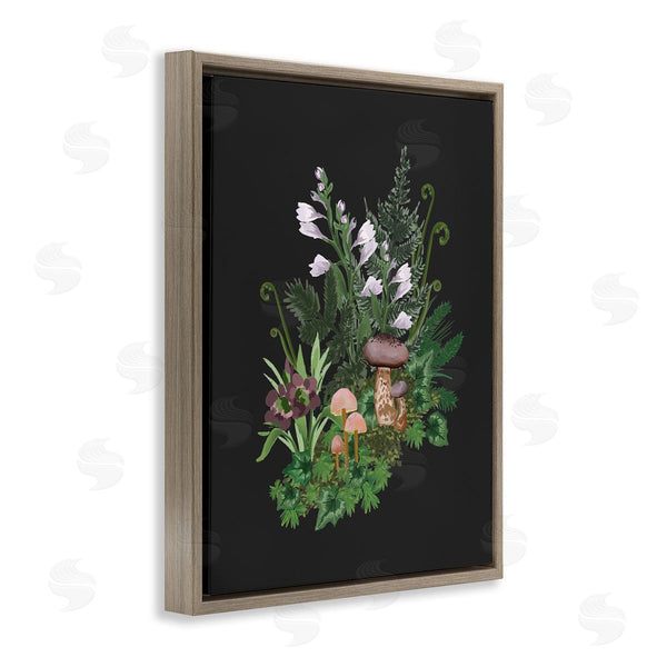 Stupell Industries House Of Rose | Forest Plants Blooming Mushrooms Wall Art