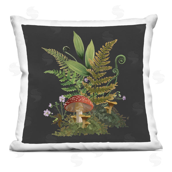 stupell industries House of Rose | Sprouting Ferns Botanical Nature Printed Throw Pillow