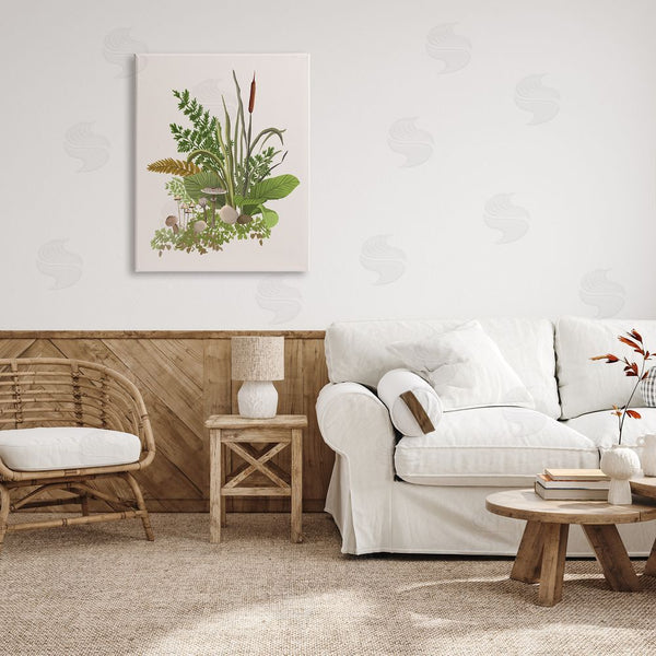 Stupell Industries House Of Rose | Varied Nature Botanicals Forest Floor Mushrooms Arrangement Wall Art