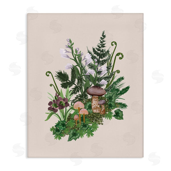 stupell industries House of Rose | Woodland Botanical Sprouting Ferns Wall Art