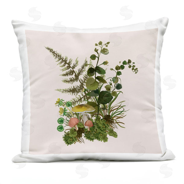 Stupell Industries House Of Rose | Woodland Nature Lush Vegetation Printed Throw Pillow