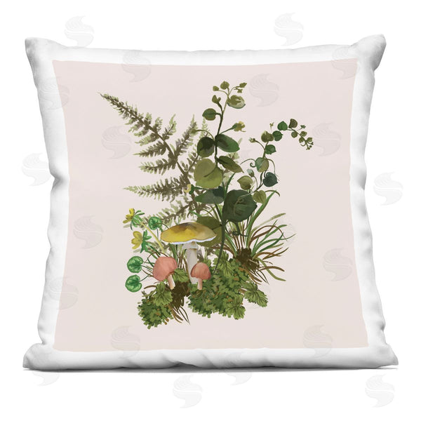 stupell industries House of Rose | Woodland Nature Lush Vegetation Printed Throw Pillow