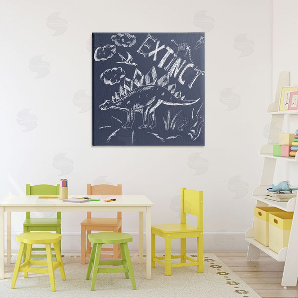 Stupell Industries HUE And MI And Sangita | Sketchy Extinct Dinosaur Wall Art