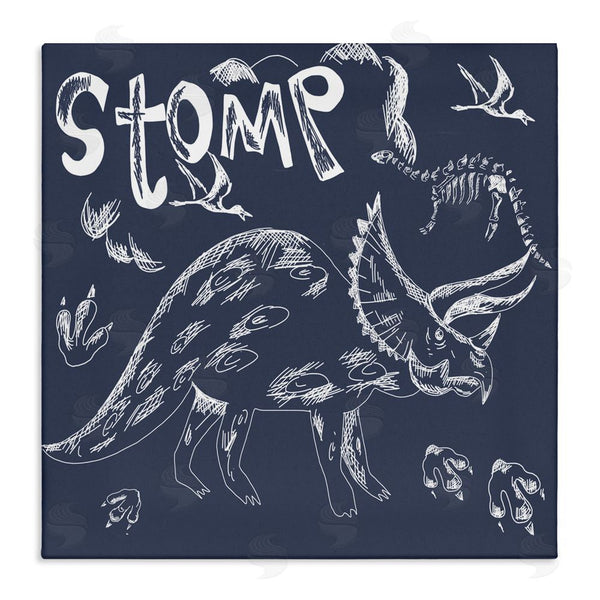 stupell industries HUE and MI and Sangita | Sketchy Stomp Dinosaur Wall Art