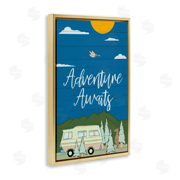 Stupell Industries Hugo Edwins | Adventure Awaits Landscape