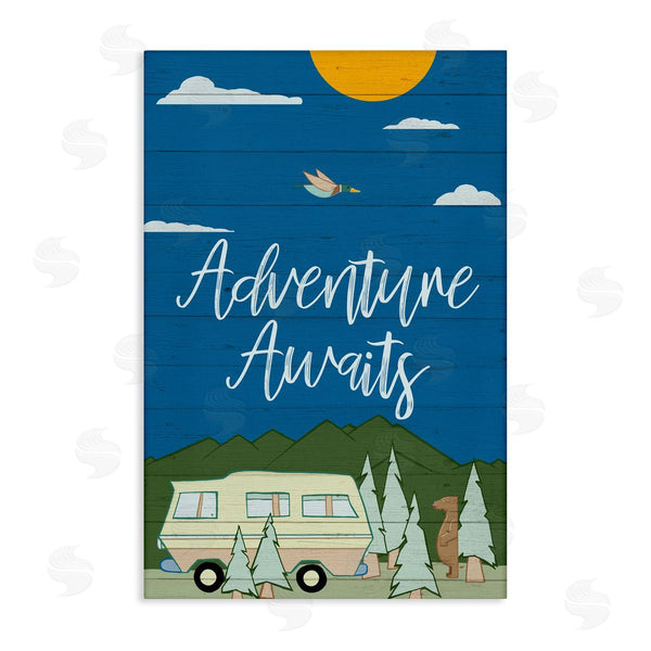 stupell industries Hugo Edwins | Adventure Awaits Landscape