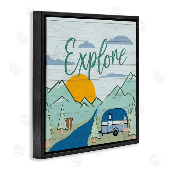 Stupell Industries Hugo Edwins | Explore Rustic Adventure Wall Art