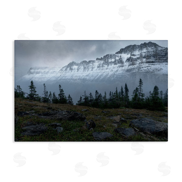 stupell industries Hunter Page Photography | First Snow Mountains