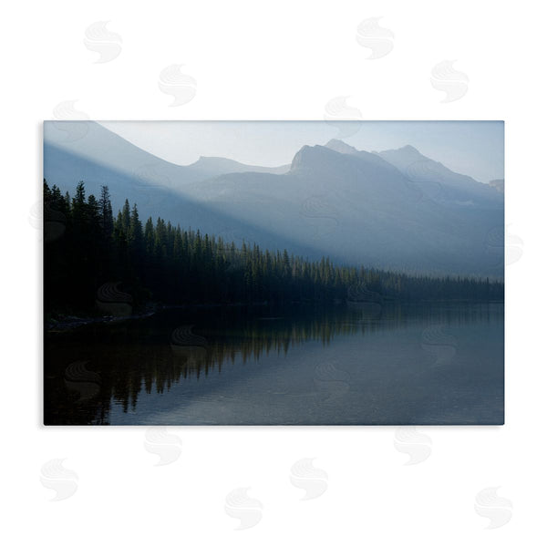stupell industries Hunter Page Photography | Foggy Lakeside Trees
