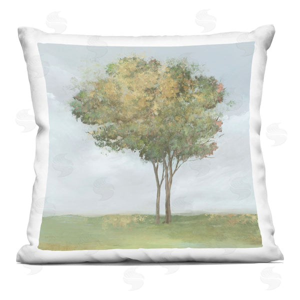 stupell industries Ian C. | Looming Spring Tree Bloom Printed Throw Pillow