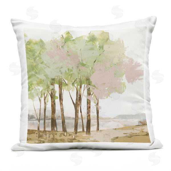 Stupell Industries Ian C. | Spring Awakening Forest Printed Throw Pillow