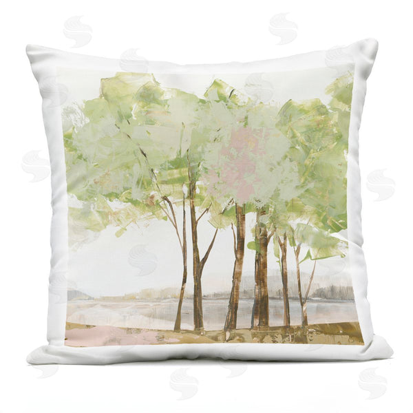 Stupell Industries Ian C. | Spring Awakening Trees Printed Throw Pillow