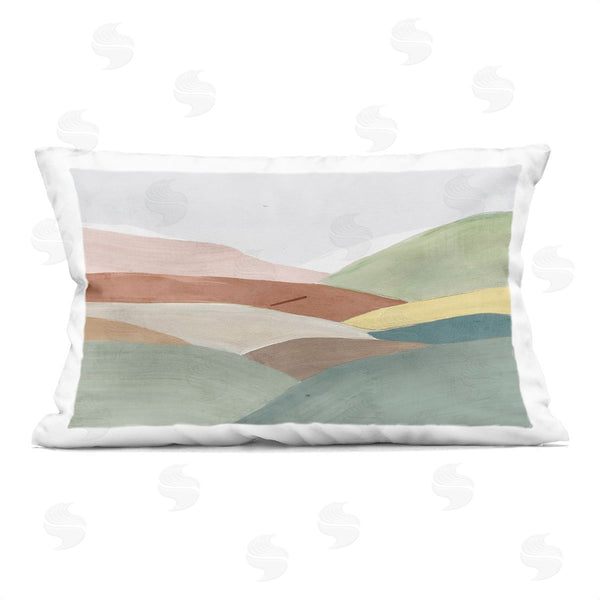 stupell industries Ian C. | Subtle Rolling Hills Printed Throw Pillow
