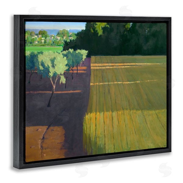 Stupell Industries Ian Roberts | Orderly Orchard Farm Land Vast Grassland Field Wall Art