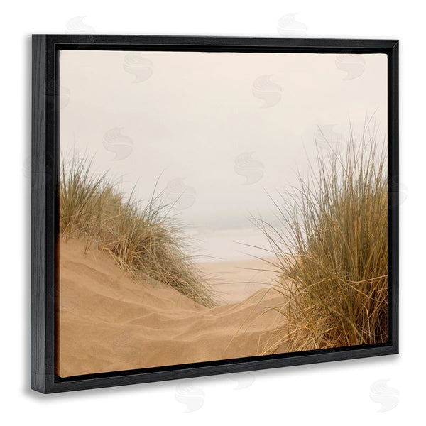 Stupell Industries Ian Winstanley | Beach Sand Dune Path Tall Grass Muted Sky Wall Art