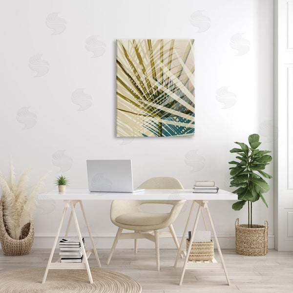 Stupell Industries Ian Winstanley | Expressive Summer Palms Tropical Leaf Arrangement Modern Abstraction Wall Art