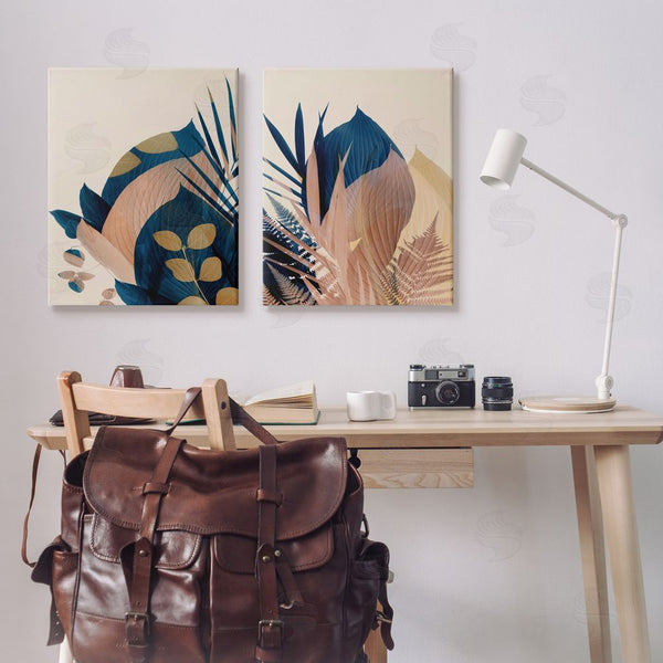 Stupell Industries Ian Winstanley | Forest Floor Fern Foliage Bold Leaves Wall Art