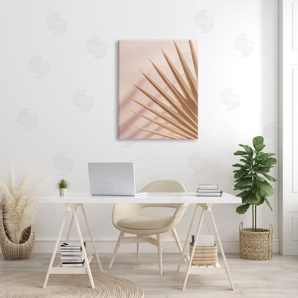 Stupell Industries Ian Winstanley | Palm Frond Photograph Expressive Tropical Plant Sun Bleached Wall Art