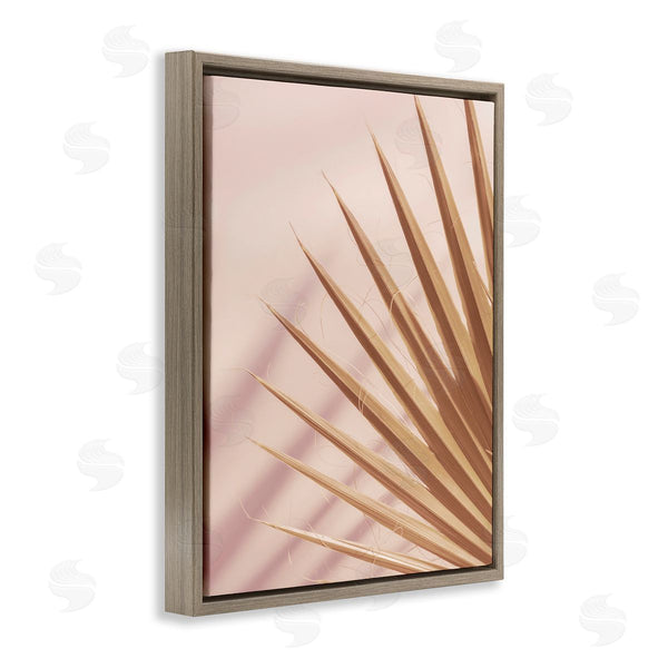 Stupell Industries Ian Winstanley | Palm Frond Photograph Expressive Tropical Plant Sun Bleached Wall Art