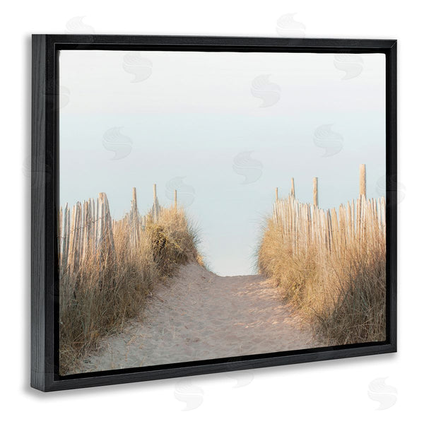 Stupell Industries Ian Winstanley | Sand Break Nautical Path Tall Grass Distant Waters Wall Art