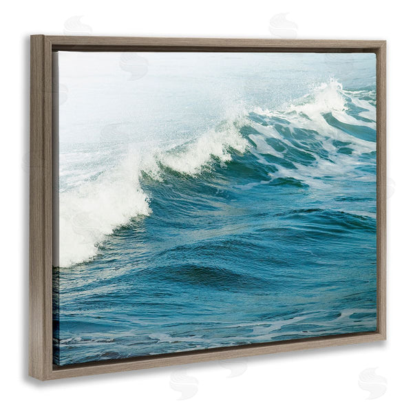Stupell Industries Ian Winstanley | Small Wave White Caps Water Motion Ocean Study Wall Art