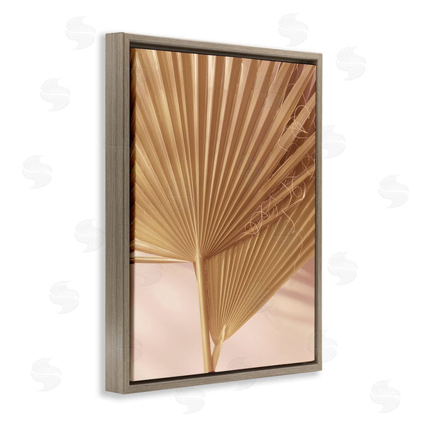 Stupell Industries Ian Winstanley | Two Palm Fronds Sun Bleached Photography Tropical Plants Wall Art