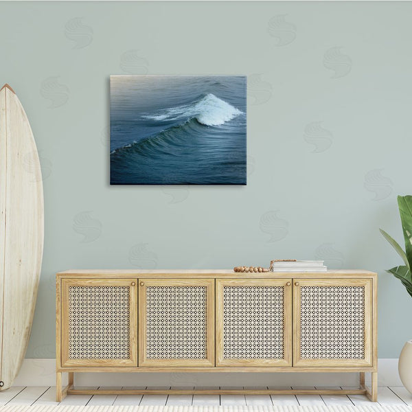 Stupell Industries Ian Winstanley | White Cap Beach Tide Incoming Wave Tranquil Waters Wall Art
