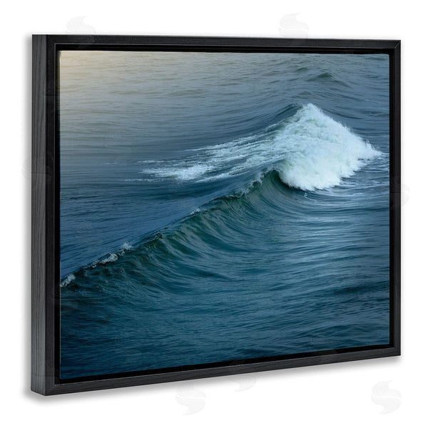 Stupell Industries Ian Winstanley | White Cap Beach Tide Incoming Wave Tranquil Waters Wall Art
