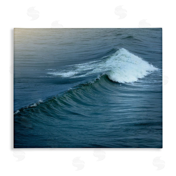 stupell industries Ian Winstanley | White Cap Beach Tide Incoming Wave Tranquil Waters Wall Art