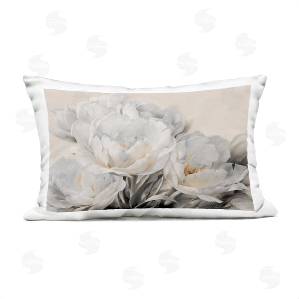 Stupell Industries Igor Levashov | White Roses Arrangement Printed Throw Pillow