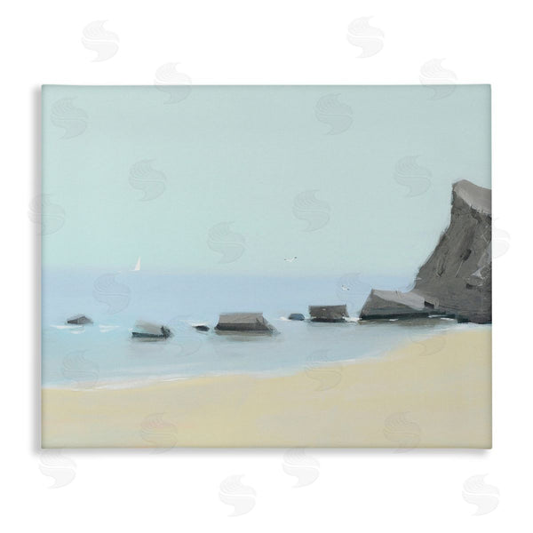 stupell industries Igor Nekraha | Calm Beach Shore Rocks Wall Art