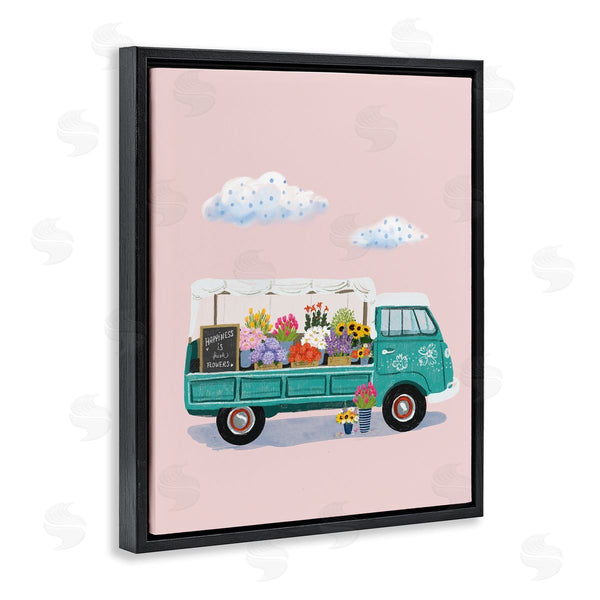 Stupell Industries Ilaria Benedetti | Truck Faire Sale Spring Flower Variety Blossoms Wall Art