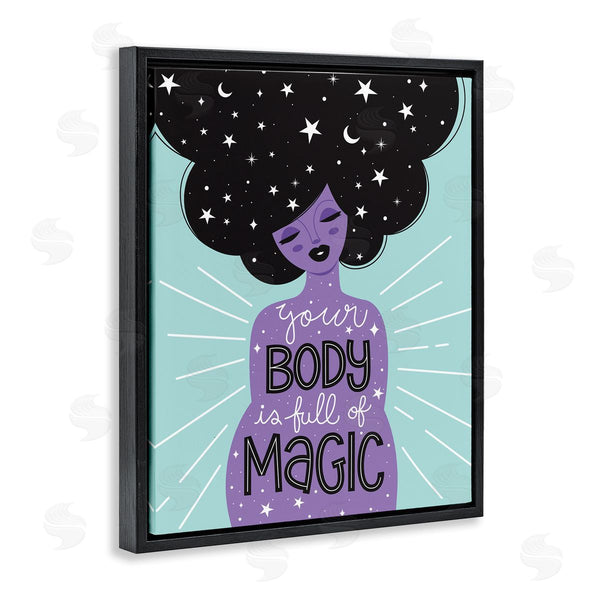 Stupell Industries Ilis Avilés | Body Full Of Magic Astrological Hair