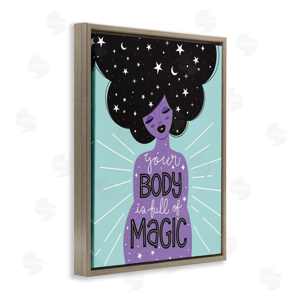 Stupell Industries Ilis Avilés | Body Full Of Magic Astrological Hair