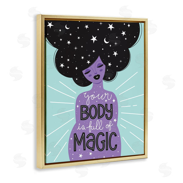 Stupell Industries Ilis Avilés | Body Full Of Magic Astrological Hair