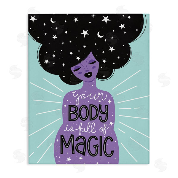 stupell industries Ilis Avilés | Body Full of Magic Astrological Hair