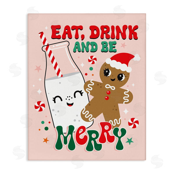 stupell industries Ilis Avilés | Eat & Drink Milk and Cookies