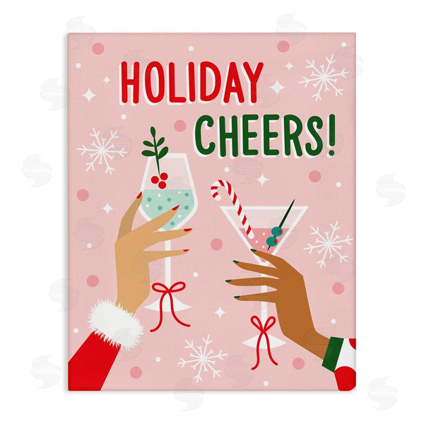 stupell industries Ilis Avilés | Holiday Cheers with Cocktails Wall Art