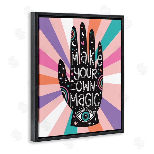 Stupell Industries Ilis Avilés | Make Your Own Magic Colorful Stripes