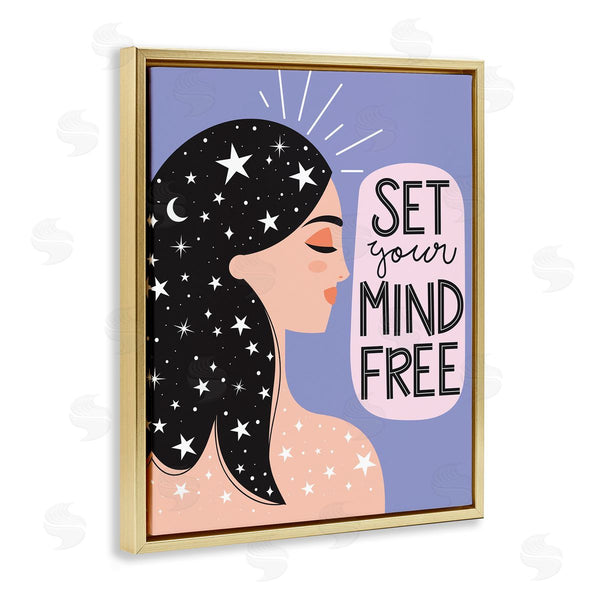 Stupell Industries Ilis Avilés | Set Your Mind Free Female Constellations