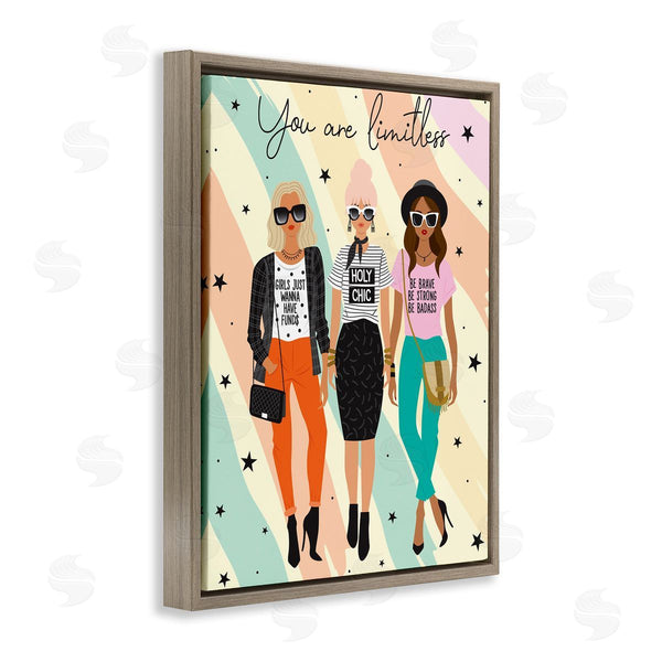 Stupell Industries Ilis Aviles | You Are Limitless Fashionistas