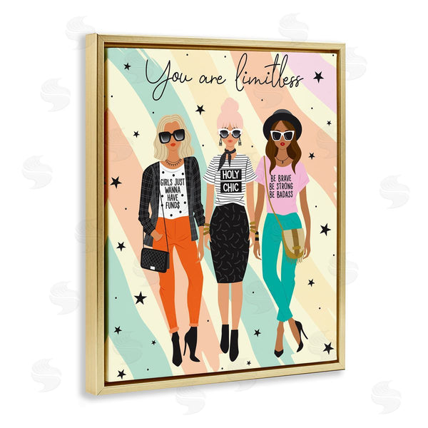 Stupell Industries Ilis Aviles | You Are Limitless Fashionistas