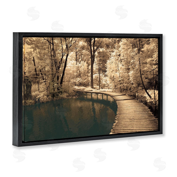 Stupell Industries Ily Szilagyi | Take My Lead Curved Bridge Wall Art